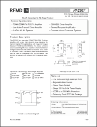 Click here to download RF2367_06 Datasheet