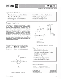 Click here to download RF2046PCBA-41X Datasheet