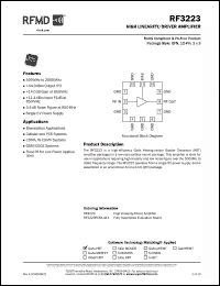 Click here to download RF3223PCBA-41X Datasheet