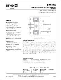Click here to download RF3283 Datasheet