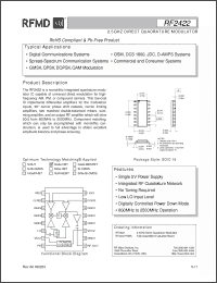 Click here to download RF2422_06 Datasheet
