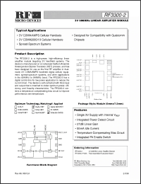 Click here to download RF3300-2 Datasheet
