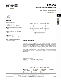 Click here to download RF3800_07 Datasheet