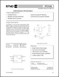 Click here to download RF2436_06 Datasheet