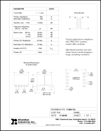 Click here to download T-30411G Datasheet