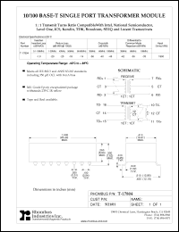 Click here to download T-17804 Datasheet