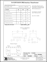 Click here to download T-14175 Datasheet