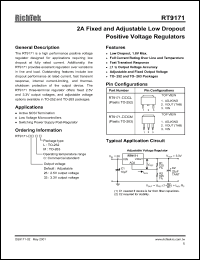 Click here to download RT9171-33CM Datasheet