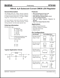 Click here to download RT9169-23CZL Datasheet