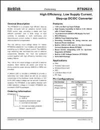 Click here to download RT9262 Datasheet