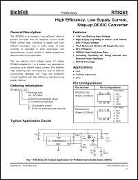 Click here to download RT9263ECX5 Datasheet