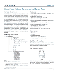 Click here to download RT9816C-49CY Datasheet