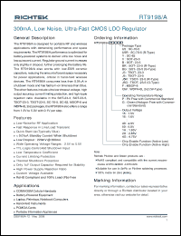 Click here to download RT9198A-15GJ5R Datasheet