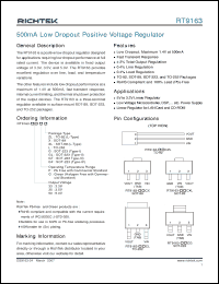 Click here to download RT9163-50GZL Datasheet