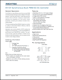 Click here to download RT9214GS Datasheet