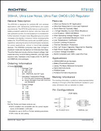 Click here to download RT9193-49GQW Datasheet