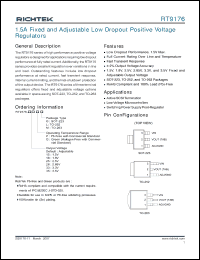 Click here to download RT9176-18GL Datasheet