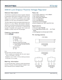 Click here to download RT9162-35GX Datasheet