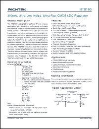 Click here to download RT9193-50GB Datasheet