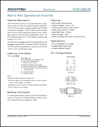 Click here to download RT9133AGB Datasheet
