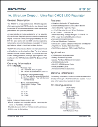 Click here to download RT9187-1LPSP Datasheet