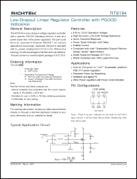 Click here to download RT9194 Datasheet