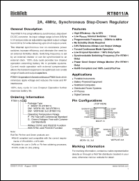 Click here to download RT8011 Datasheet