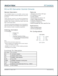 Click here to download RT34063AGS Datasheet