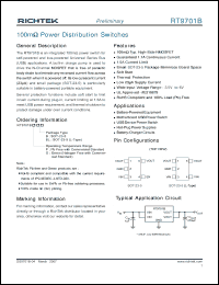 Click here to download RT9701BPBL Datasheet