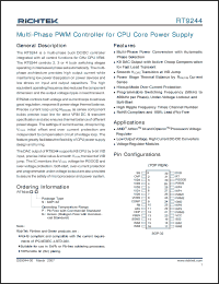 Click here to download RT9244GS Datasheet