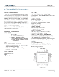 Click here to download RT9911GQV Datasheet