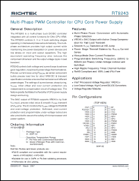 Click here to download RT9243PS Datasheet