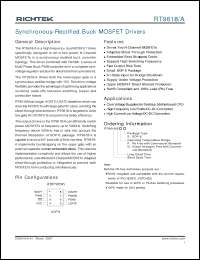 Click here to download RT9618APS Datasheet