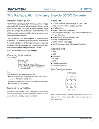 Click here to download RT9275 Datasheet