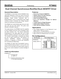 Click here to download RT9602 Datasheet