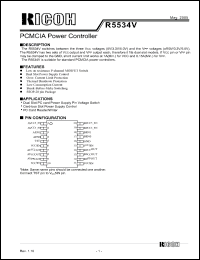 Click here to download R5534V Datasheet