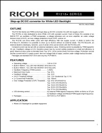 Click here to download R1218K031A Datasheet