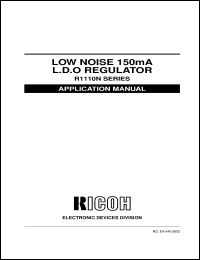 Click here to download R1110N301B-TL Datasheet