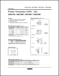 Click here to download 2SD2195 Datasheet