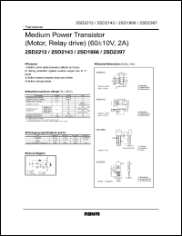 Click here to download 2SD2143 Datasheet