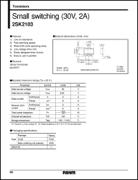 Click here to download 2SK2103 Datasheet