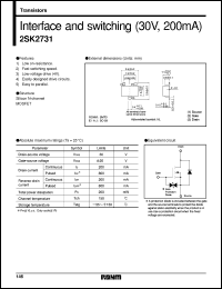Click here to download 2SK2731 Datasheet