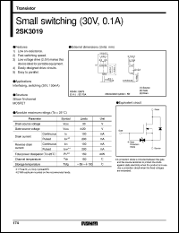 Click here to download 2SK3019 Datasheet