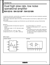 Click here to download BA15218 Datasheet