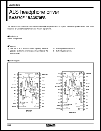 Click here to download BA3570F Datasheet