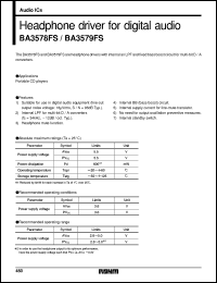 Click here to download BA3578FS Datasheet