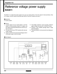 Click here to download BA3911 Datasheet