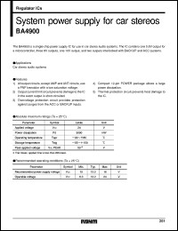 Click here to download BA4900 Datasheet