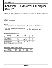 Click here to download BA5931FP Datasheet
