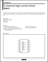 Click here to download BA612 Datasheet